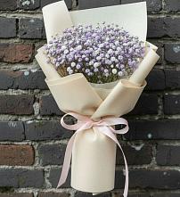 Букет цветов из:  Гипсофила #REPLACE_PRED# Митрополье