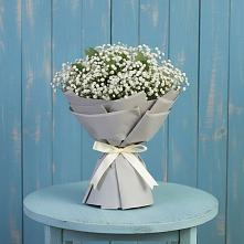Букет цветов из:  Гипсофила в Митрополье