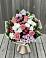 Букет цветов из: Альстромерии, Гвоздики, Розы и Хризантемы в Митрополье