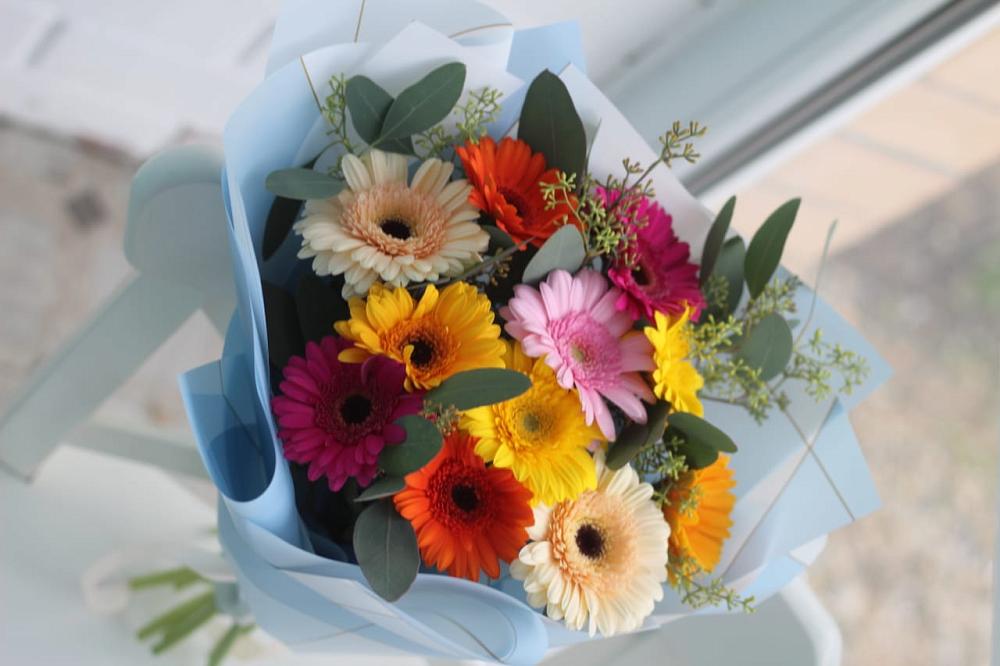 Букет цветов из: Герберы в Митрополье