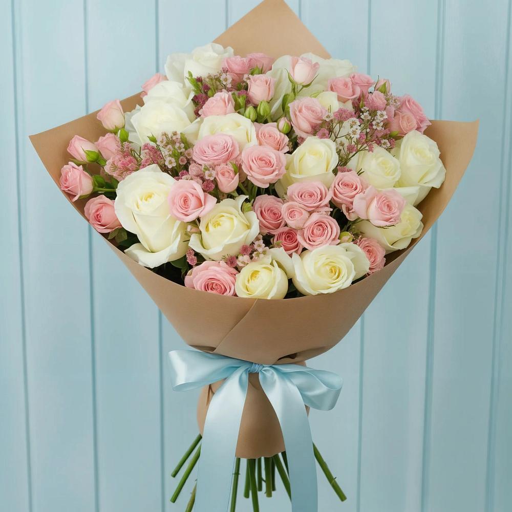 Букет цветов из: Розы в Митрополье