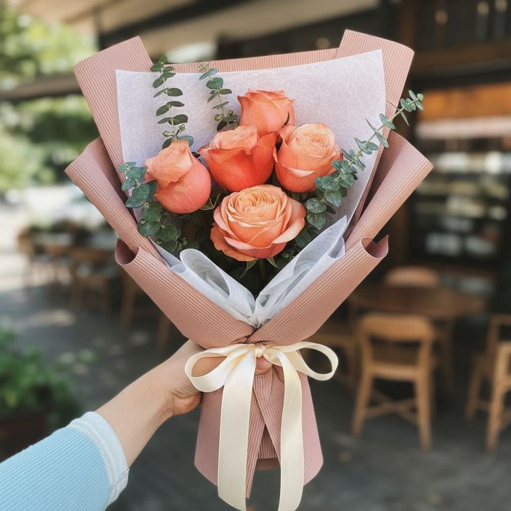 Букет цветов из: Розы в Митрополье