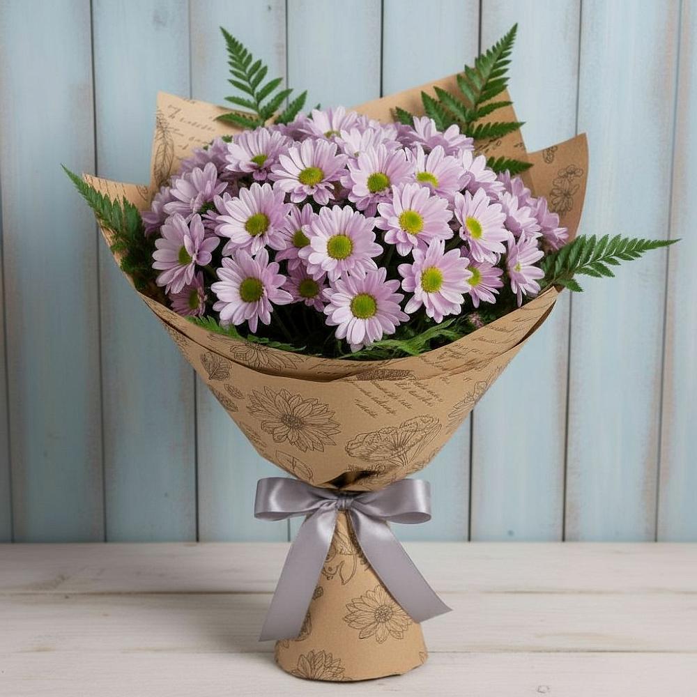 Букет цветов из: Хризантемы в Митрополье