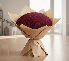 Букет 101 Красная роза в Митрополье