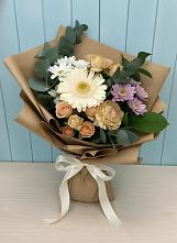 Букет цветов из:  Герберы и Хризантемы в Митрополье