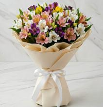 Букет цветов из:  Альстромерии #REPLACE_PRED# Митрополье