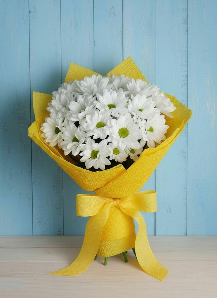 Букет цветов из: Хризантемы в Митрополье