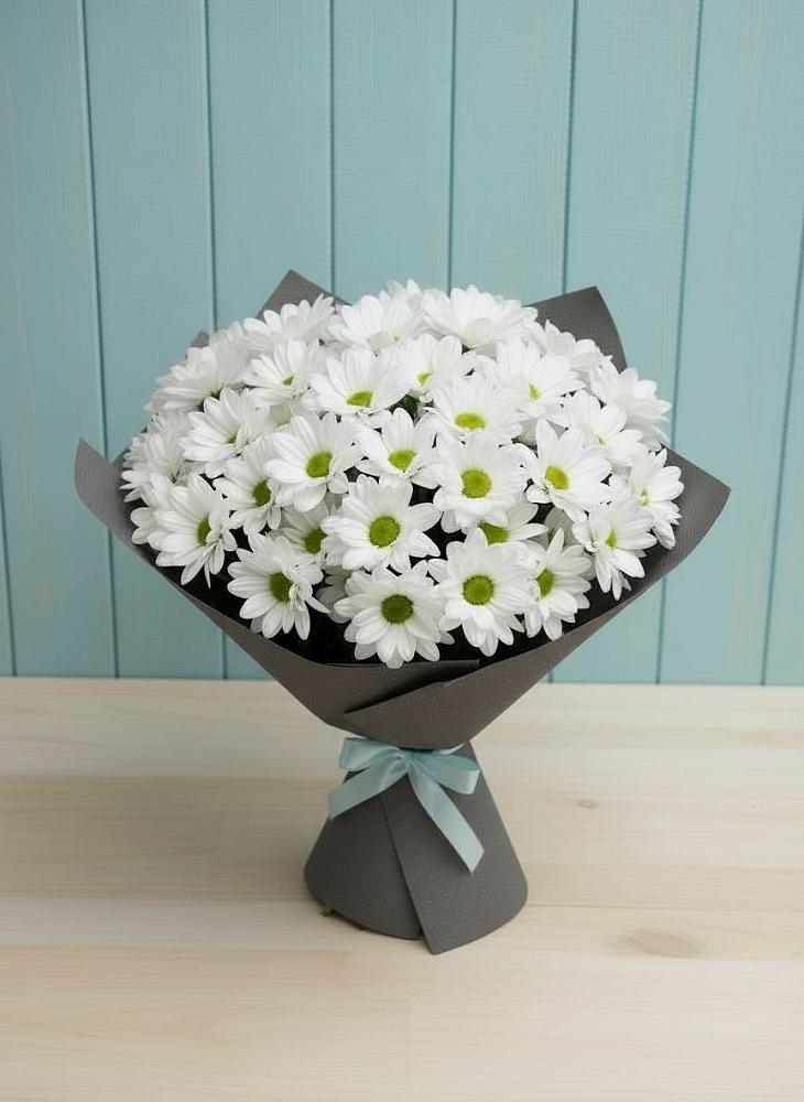 Букет цветов из: Хризантемы в Митрополье