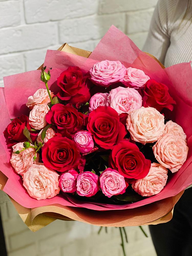 Букет цветов из: Розы в Митрополье