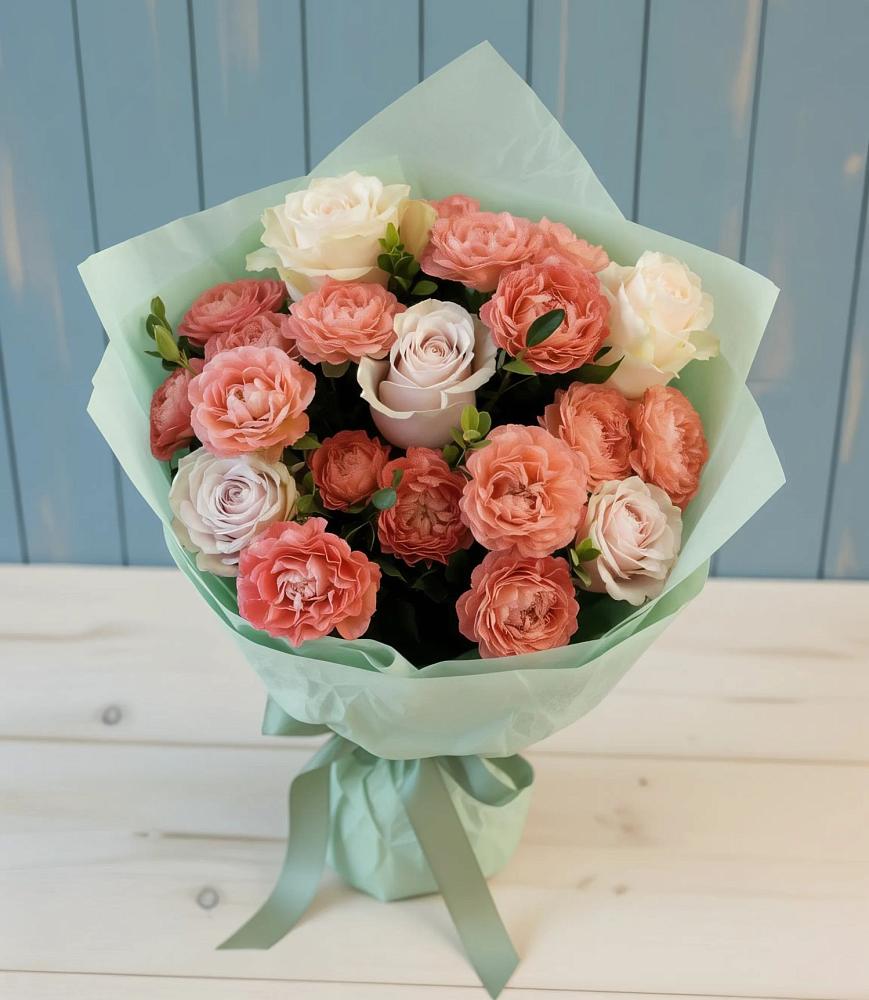 Букет цветов из: Розы в Митрополье