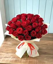 Букет 29 Красных роз в Митрополье