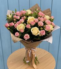 Букет цветов из:  Розы в Митрополье