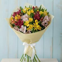 Букет цветов из:  Альстромерии в Митрополье