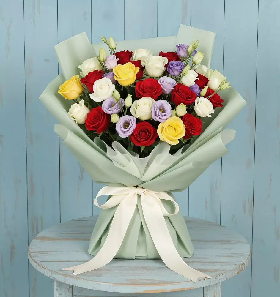 Букет цветов из: Розы в Митрополье