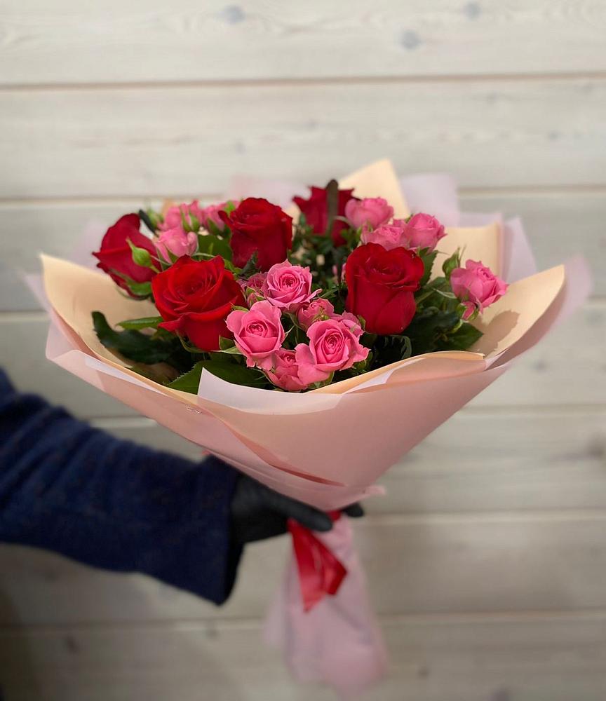 Букет цветов из: Розы в Митрополье