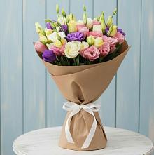 Букет цветов из:  Лизиантусы в Митрополье
