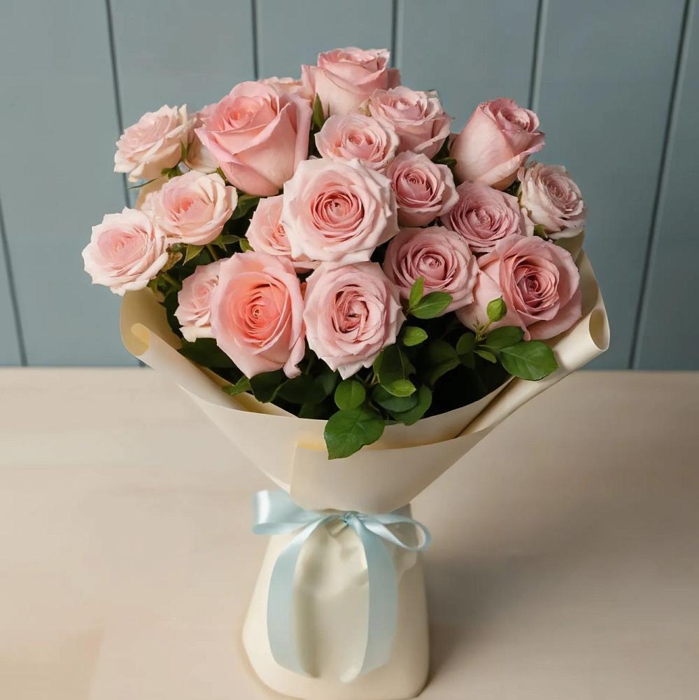 Букет Розовый шарм в Митрополье